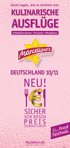Marcellino's Restaurant Report Kulinarische Ausfl&uuml;ge Deutschland 2010/2011 - 