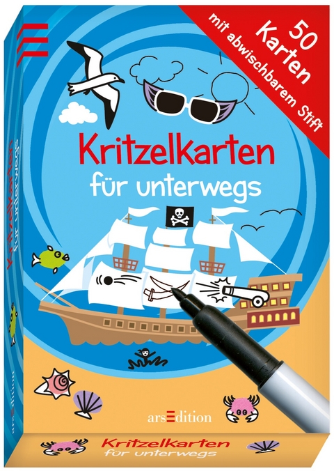 Kritzelkarten f&uuml;r unterwegs