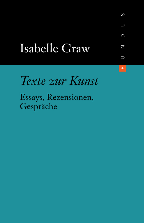 Texte zur Kunst - Isabelle Graw