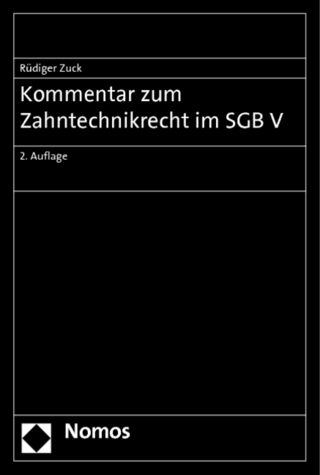 Kommentar zum Zahntechnikrecht im SGB V
