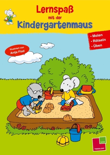 Lernspa&szlig; mit der Kindergartenmaus. Malen, R&auml;tseln, &Uuml;ben