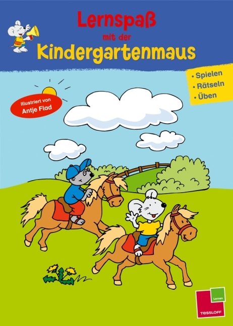 Lernspa&szlig; mit der Kindergartenmaus. Spielen, R&auml;tseln, &Uuml;ben