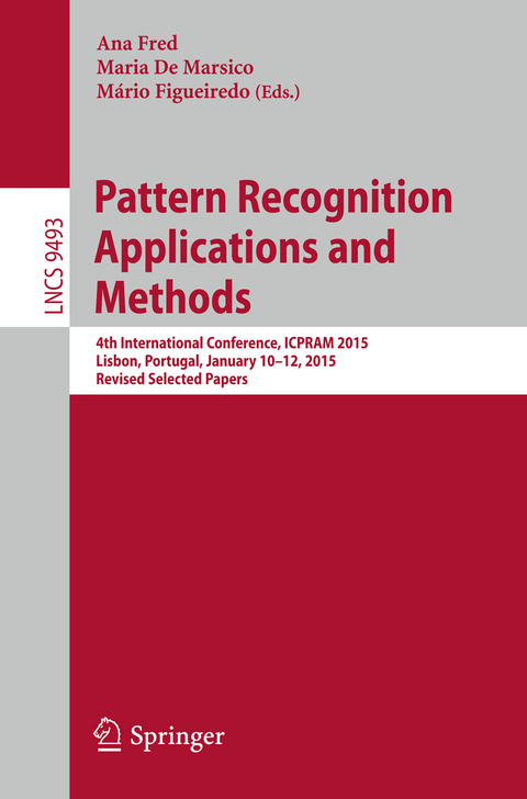 Pattern Recognition: Applications and Methods - 