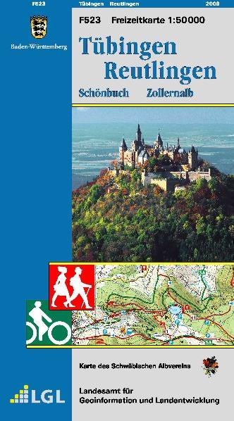 Tübingen Reutlingen -  Landesamt für Geoinformation und Landentwicklung Baden-Württemberg (LGL)