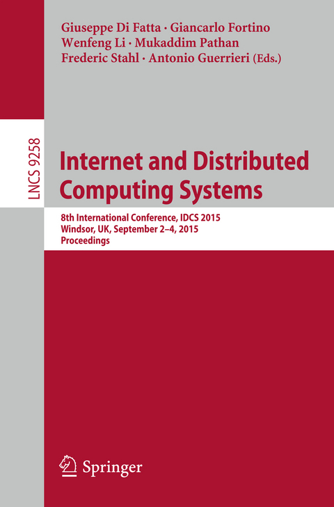 Internet and Distributed Computing Systems - 