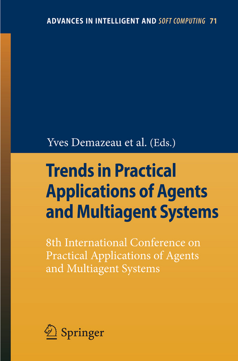Trends in Practical Applications of Agents and Multiagent Systems - 
