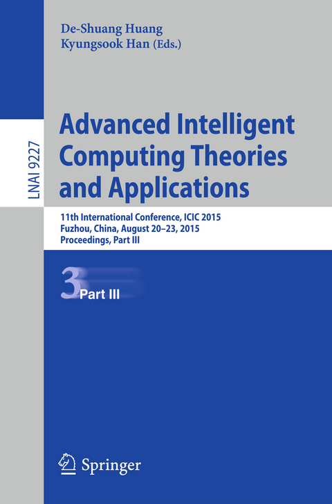 Advanced Intelligent Computing Theories and Applications - 