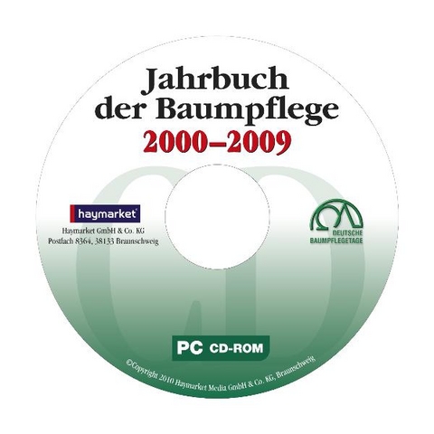Jahrbuch der Baumpflege 2000-2009 CD-ROM