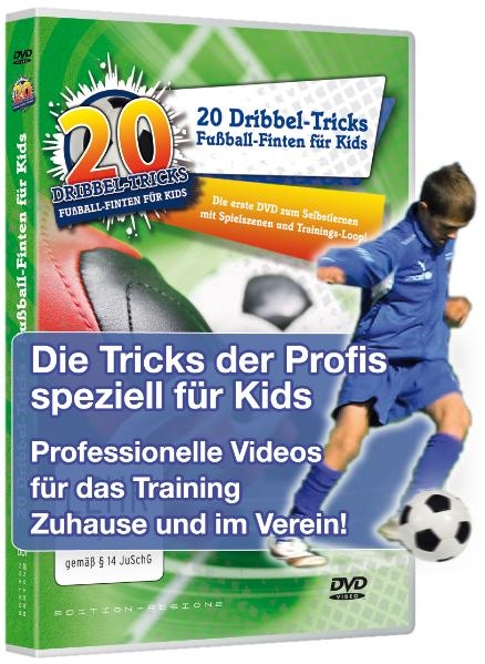 20 Dribbel-Tricks - Fu&szlig;ball-Finten f&uuml;r Kids