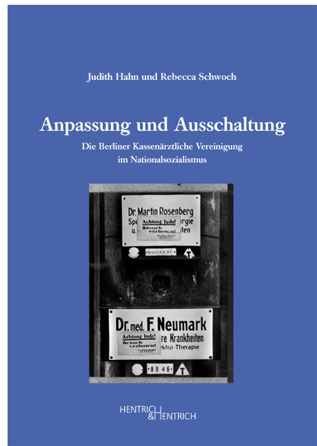 Anpassung und Ausschaltung - Judith Hahn, Rebecca Schwoch