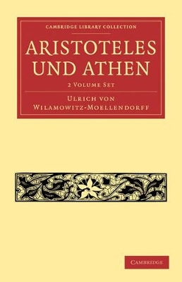 Aristoteles und Athen 2 Volume Paperback Set