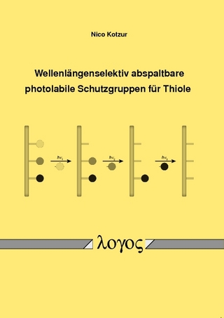 Wellenlängenselektiv abspaltbare photolabile Schutzgruppen für Thiole