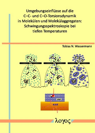 Umgebungseinflüsse auf die C--C- und C--O-Torsionsdynamik in Molekülen und Molekülaggregaten: Schwingungsspektroskopie bei tiefen Temperaturen