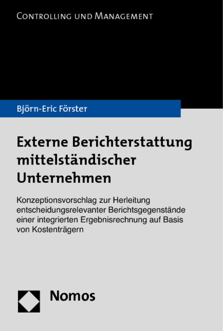 Externe Berichterstattung mittelst&auml;ndischer Unternehmen - Bj&ouml;rn-Eric F&ouml;rster