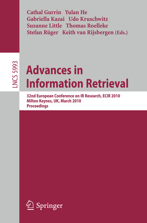 Advances in Information Retrieval - 