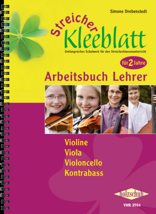 Streicher-Kleeblatt, Arbeitsbuch für Lehrer