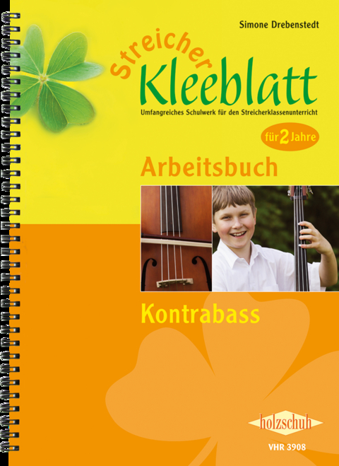 Streicher-Kleeblatt, Arbeitsbuch Kontrabass - Simone Drebenstedt