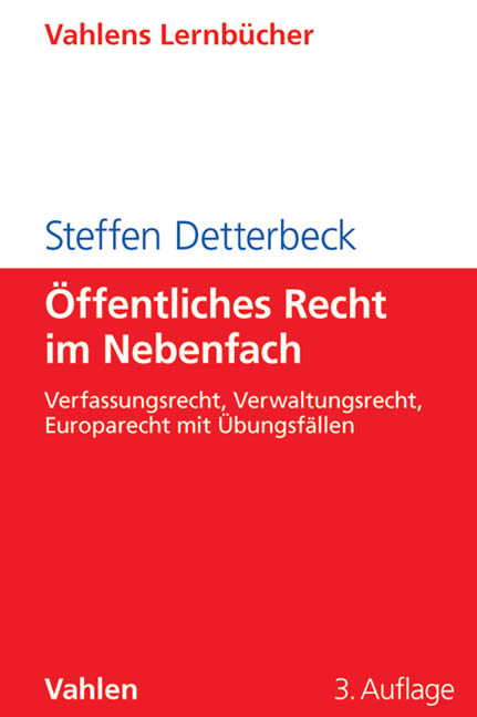 &Ouml;ffentliches Recht im Nebenfach - Steffen Detterbeck
