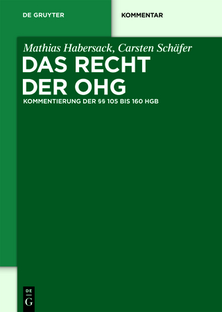 Das Recht der OHG