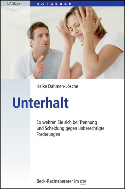 Unterhalt - Heike Dahmen-L&Atilde;&para;sche