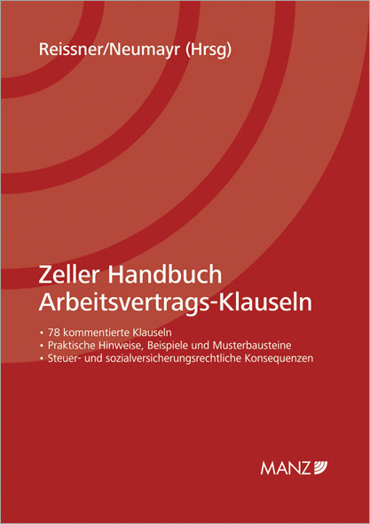 Zeller Handbuch Arbeitsvertrags-Klauseln - 