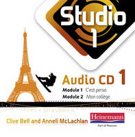 Studio 1 audio CDs (pack of 3) (11-14 French) - Anneli McLachlan, Clive Bell