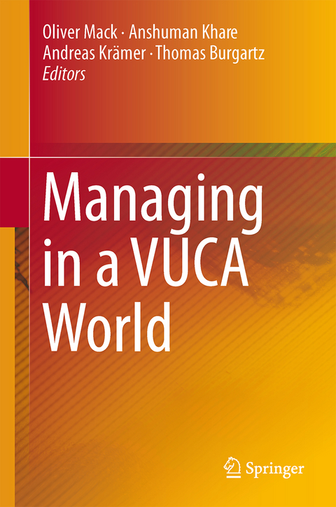 Managing in a VUCA World - 