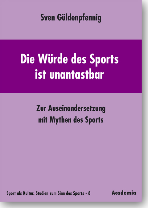 Die W&uuml;rde des Sports ist unantastbar - Sven G&uuml;ldenpfennig