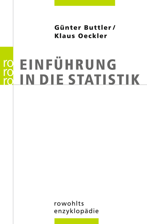 Einführung in die Statistik - Günter Buttler, Klaus Oeckler