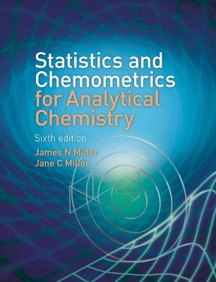 Statistics and Chemometrics for Analytical Chemistry - James Miller, Jane C Miller