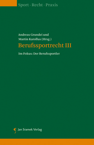 Berufssportrecht III