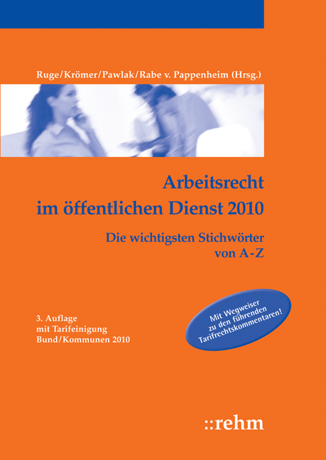 Arbeitsrecht im &ouml;ffentlichen Dienst 2010 - Martin Kr&ouml;mer, Klaus Pawlak