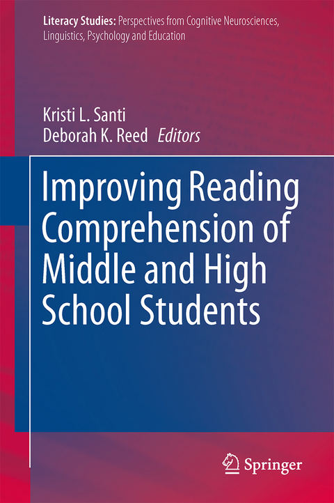 Improving Reading Comprehension of Middle and High School Students - 