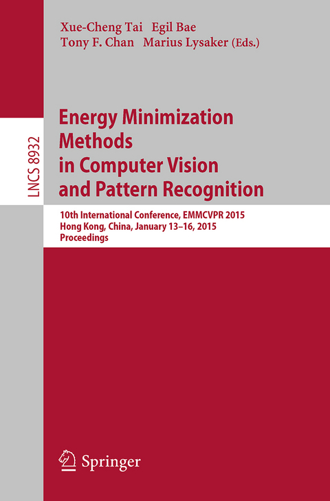 Energy Minimization Methods in Computer Vision and Pattern Recognition - 