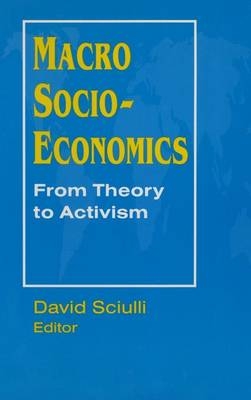 Macro Socio-economics: From Theory to Activism