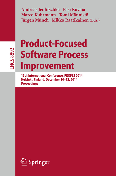 Product-Focused Software Process Improvement - 