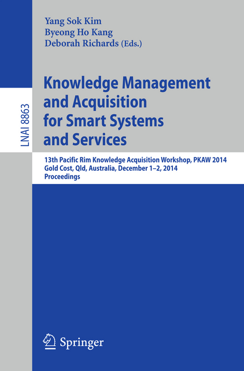 Knowledge Management and Acquisition for Smart Systems and Services - 