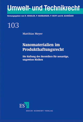 Nanomaterialien im Produkthaftungsrecht