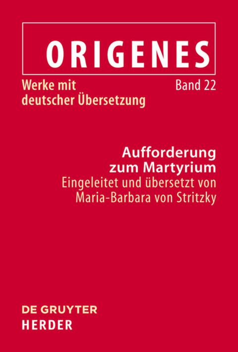 Aufforderung zum Martyrium - 