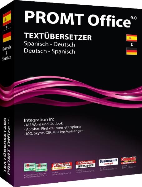 PROMT Office 9.0 Spanisch-Deutsch, Deutsch-Spanisch