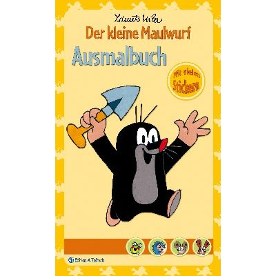Tr&ouml;tsch Der kleine Maulwurf Ausmalbuch