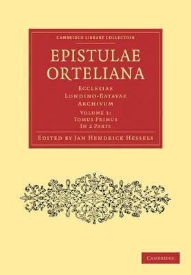 Epistulae Ortelianae 2 Part Set - 