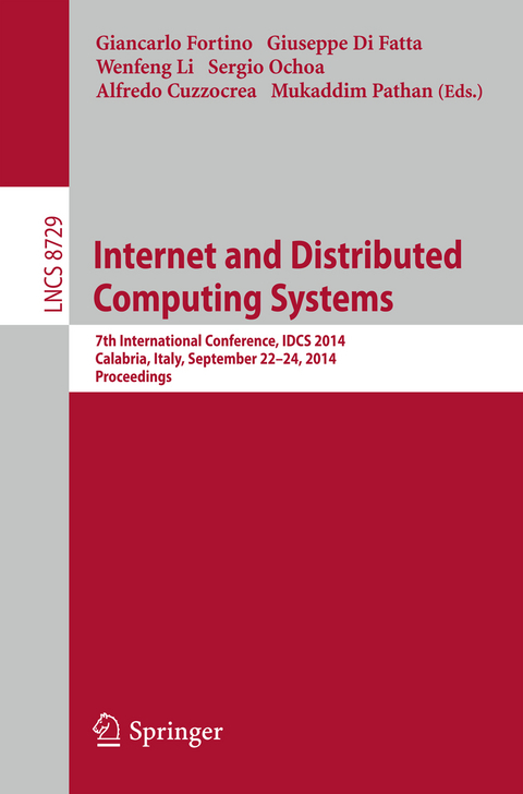 Internet and Distributed Computing Systems - 