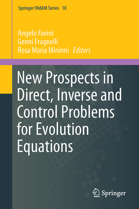 New Prospects in Direct, Inverse and Control Problems for Evolution Equations - 