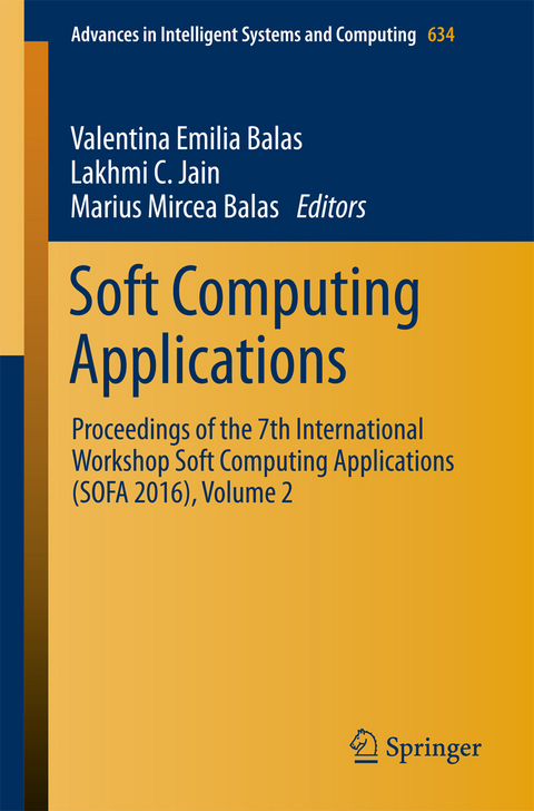 Soft Computing Applications - 