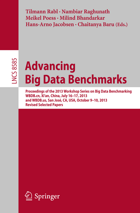 Advancing Big Data Benchmarks - 