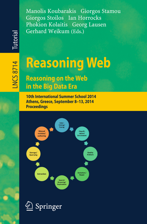 Reasoning Web. Reasoning and the Web in the Big Data Era - 