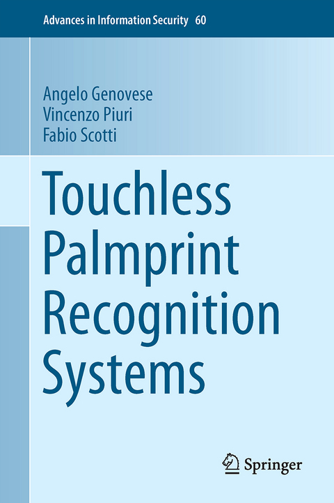 Touchless Palmprint Recognition Systems - Angelo Genovese, Vincenzo Piuri, Fabio Scotti