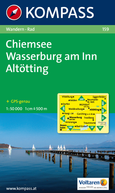 Chiemsee - Wasserburg am Inn - Alt&ouml;tting