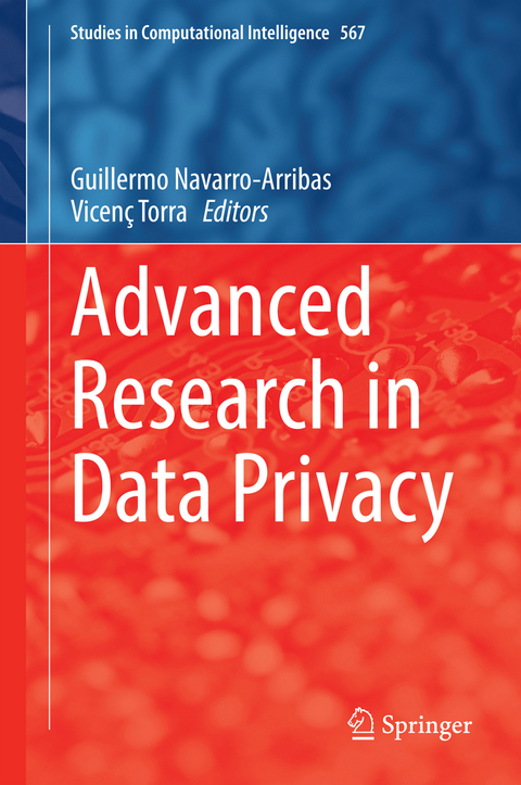 Advanced Research in Data Privacy - 